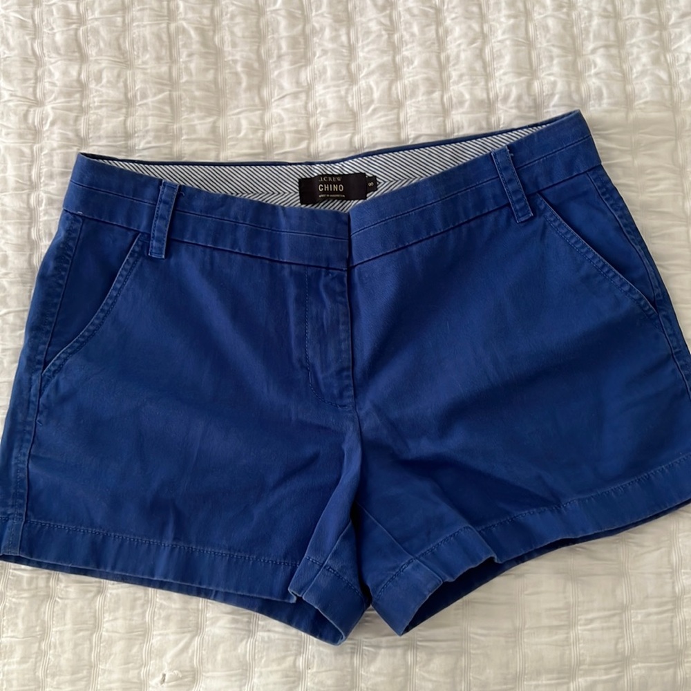J Crew Chino Shorts; 3.75” inseam